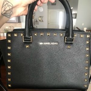 Michael Kors studded medium Selma bag